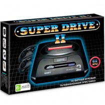 16 bit Приставка Super Drive 2 Classic Black box (62 игры)